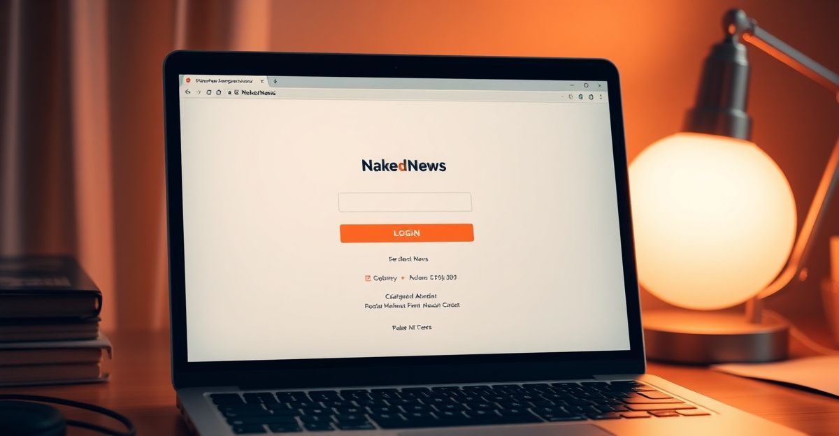 Les étapes pour se connecter à NakedNews